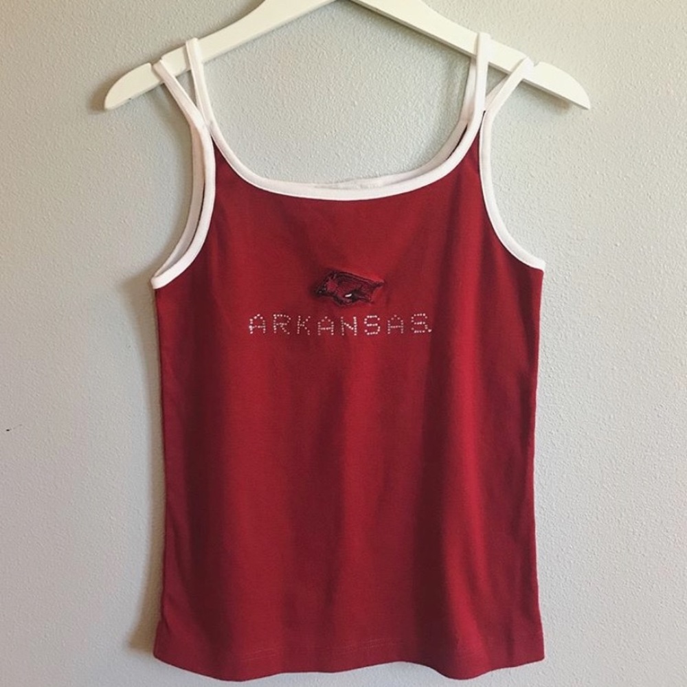 Arkansas Razorbacks tank top